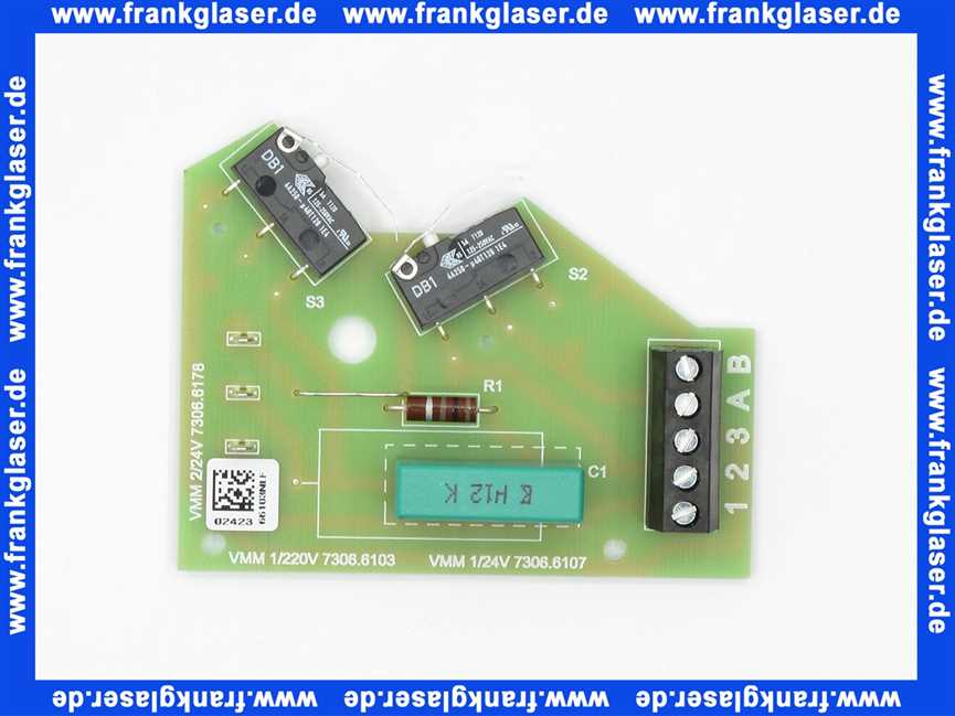 030000346 Centra Schaltkarte Leiterplatte VMK/VMM 220 Volt