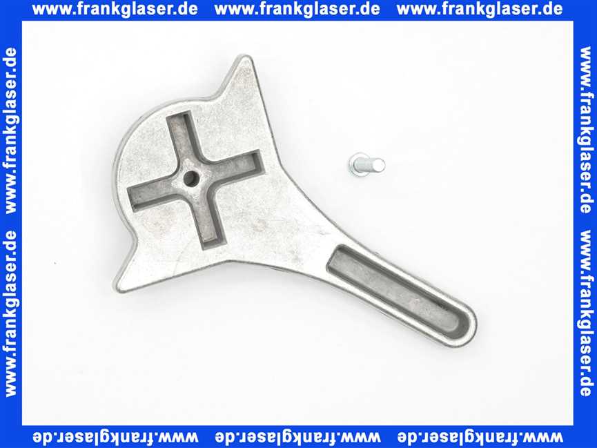 030000518 Resideo Centra Stellhebel u. Schraube VMM zu Mischer ZR/DR/DR-G für RS12