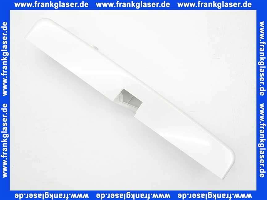 Vigour 02A00010801 Spülkasten-Deckel für Spülkasten Clivia in weiss