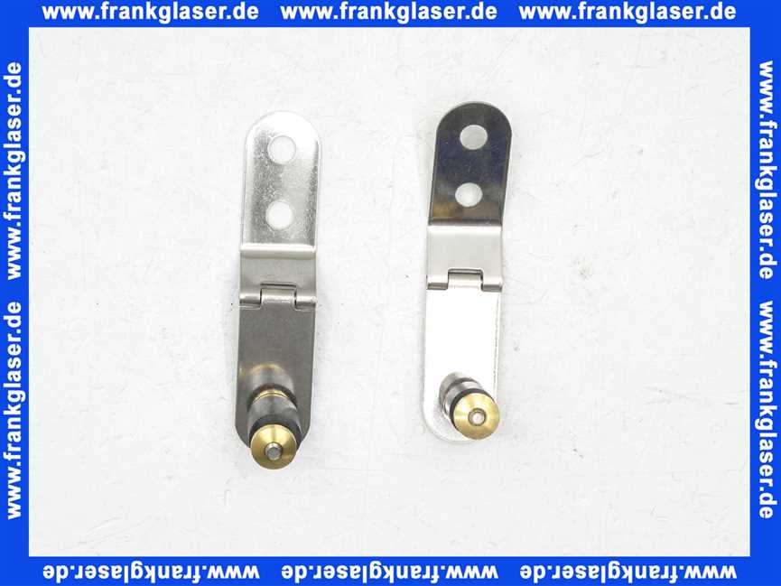 404265 Concept Satz Scharniere zu Concerto 200 Urinaldeckel