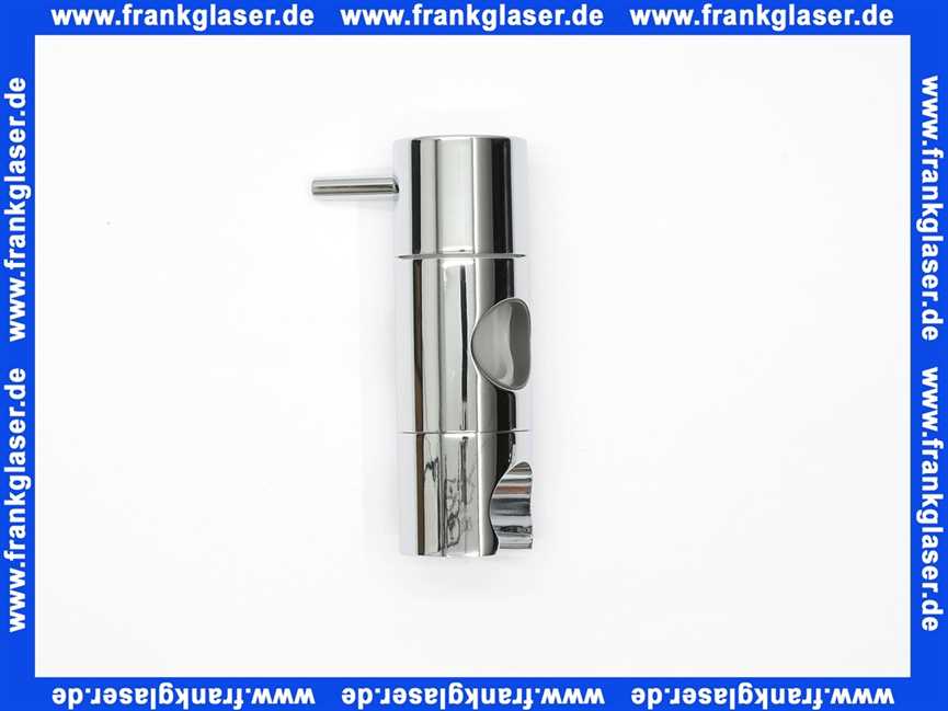 59913484 Concept 100 / 200 Gleiter für Brause Wandstangen Brausehalter für Handbrause verchromt