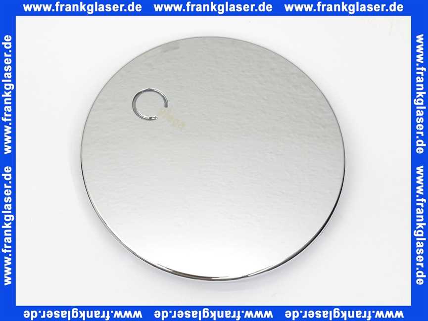 658564 Concept Ausstattungsset OPTIMA L für Duschwannen 90 mm Ablaufloch verchromt