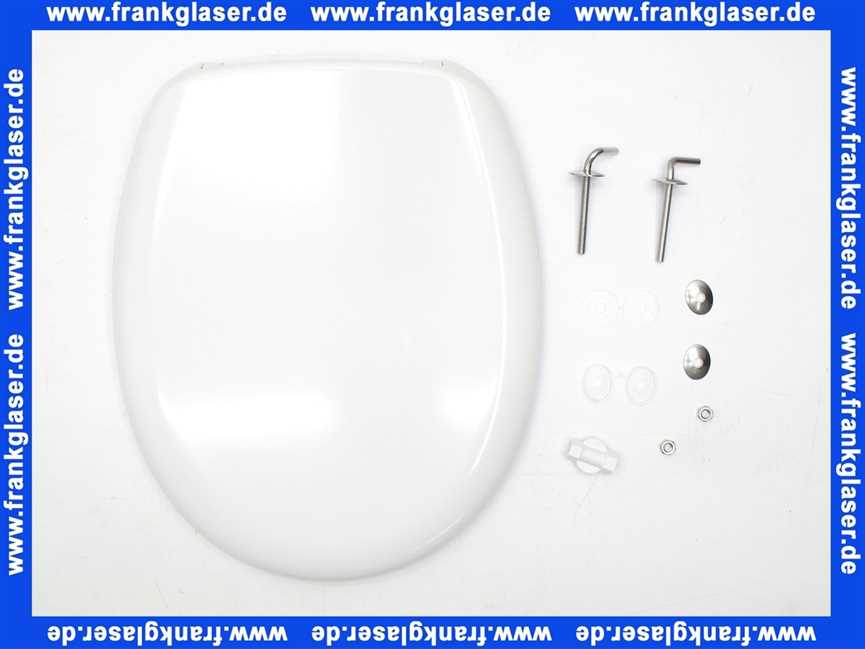 796500102 Concept WC-Sitz Optima Z (2) mit Edelstahlbefestigung fest-fix, antibakteriell, weiss