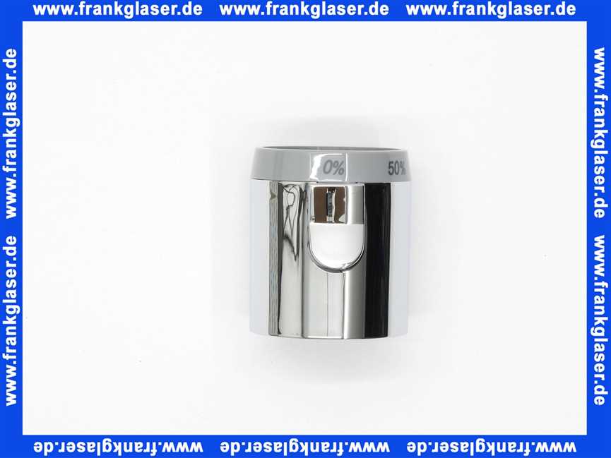 A961072AA Concept Mengenregelgriff für Concept 100/200, für Therm. AP und UP, verchromt
