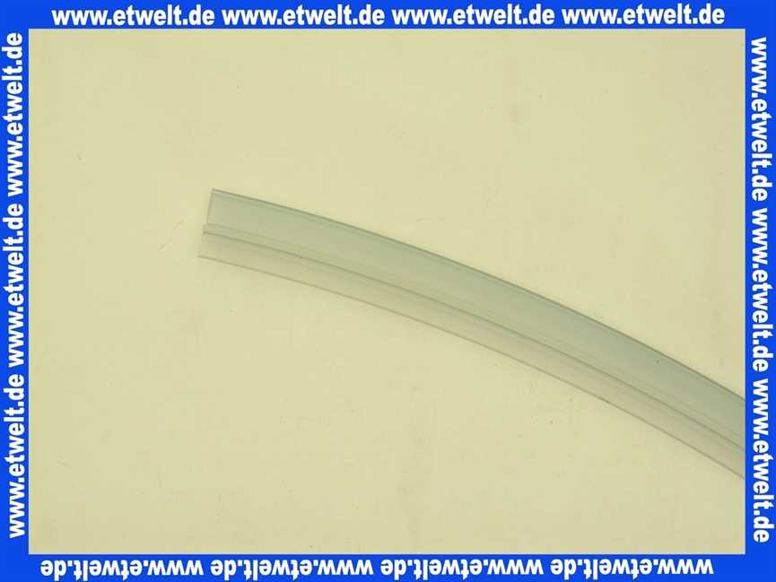 062506 Cosima Ablaufprofil gebogen für Schwingtür 1-flg. mit festem Segment Vigour