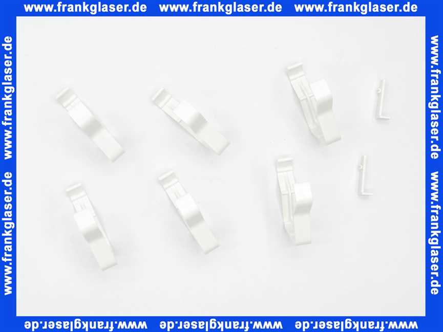 Cosmo Befestigungsklammer Set für Seitenteile Vertikalheizkörper Heizplatten Typ 20/21