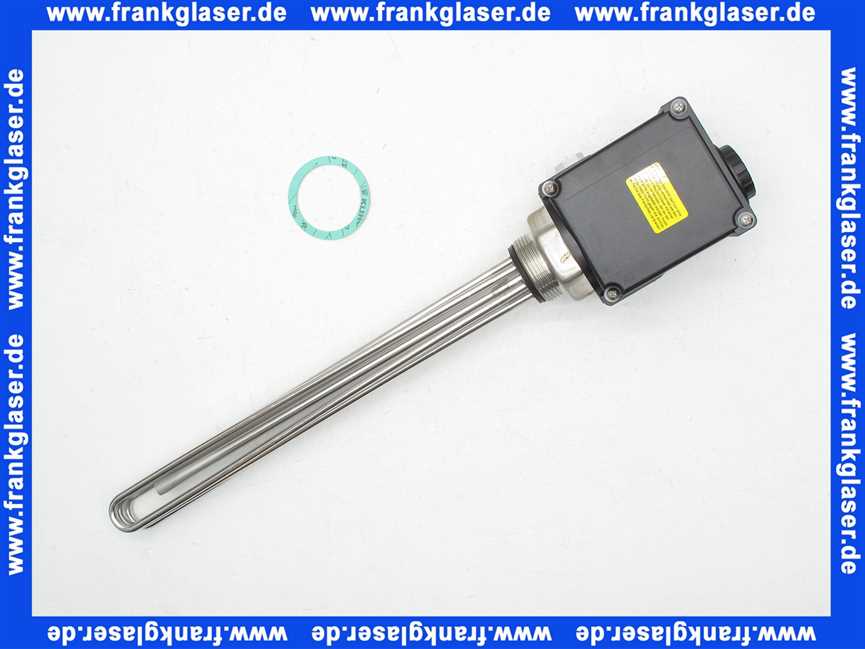 JSP1038100I32K01 CosmoCell Elektro-Heizpatrone Triatherm 3.0 kw 11/2Zoll AG 230/400V Länge 375mm