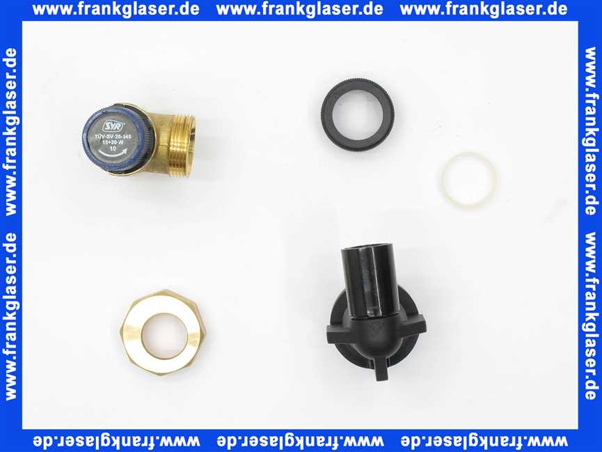 211515020 CosmoClear Austausch-Sicherheitsventil 1/2 Zoll 10 Bar für Sicherheitsgruppe