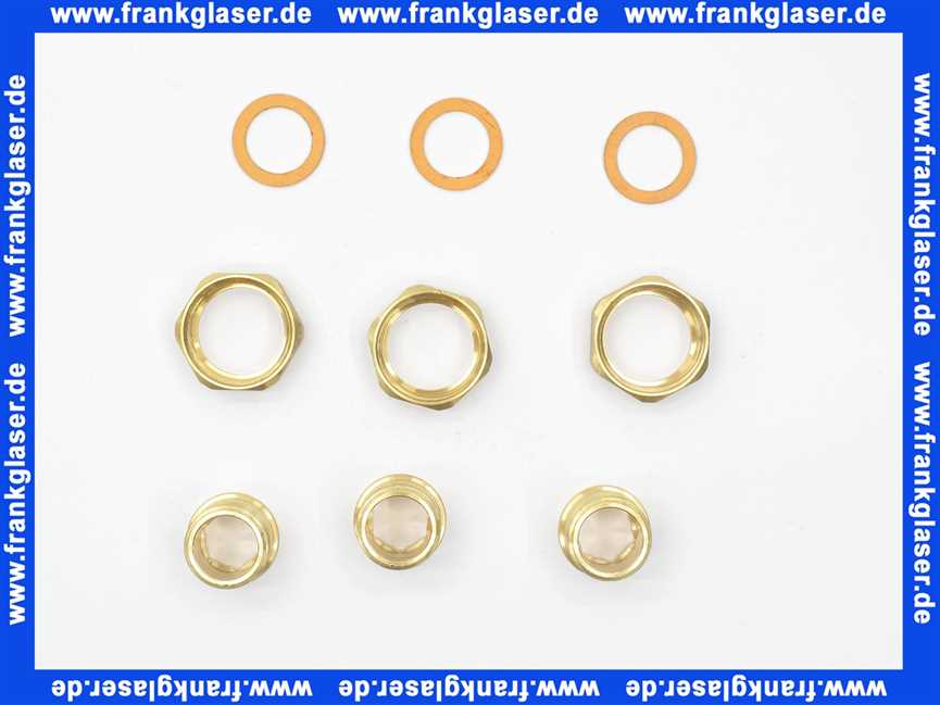 DAIKIN Verschraubungs-Set 1 Zoll für VTA32 für Anschluss des Verbrühschutzes VTA32 156016