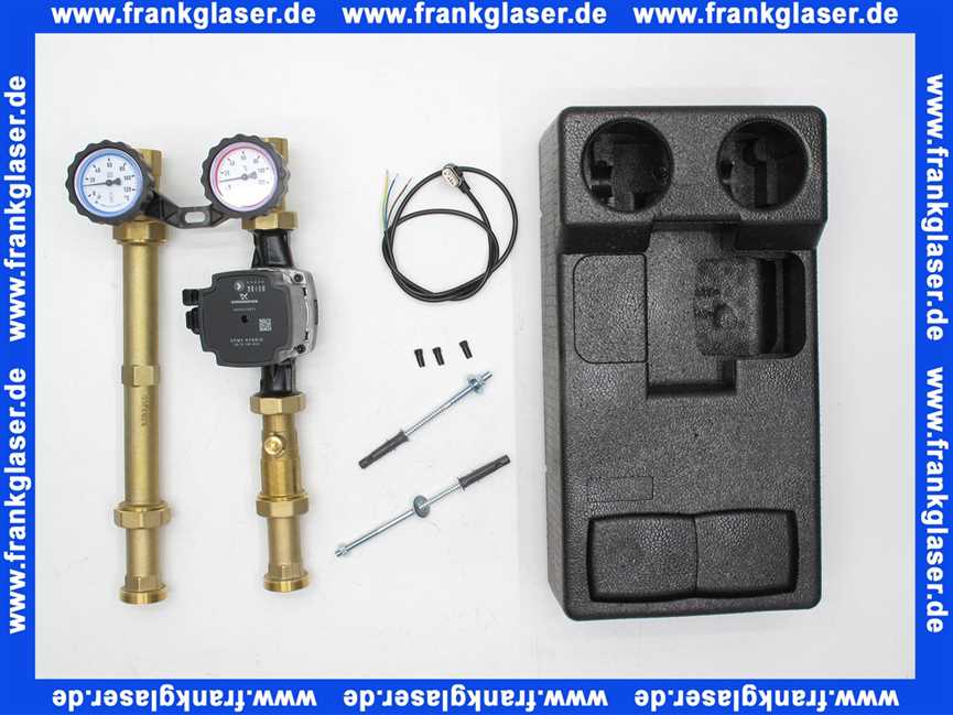 DAIKIN Pumpengruppe ohne Mischer f. einen gemischten und ungemischten Heizkreis 156077