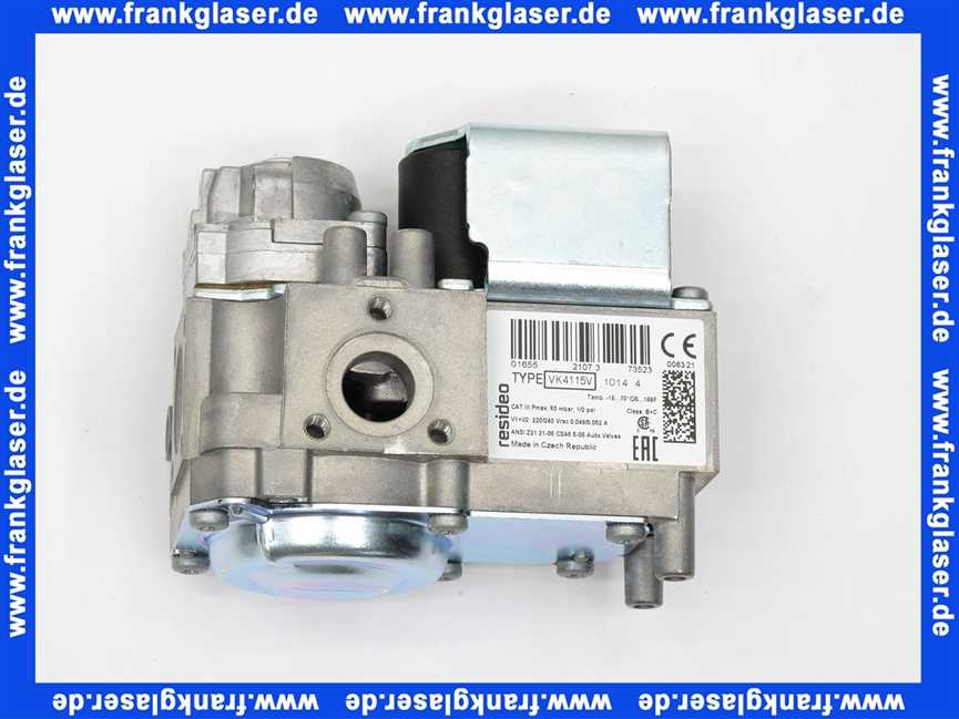 DAIKIN CVI Gaskombiventil 1-1 BG für ROTEX A1 BG bis BJ 2007 5004689