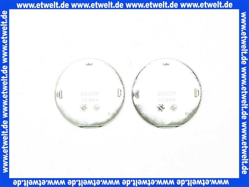 4788300M Grohe DAL Abdeckkappe 2 Stück