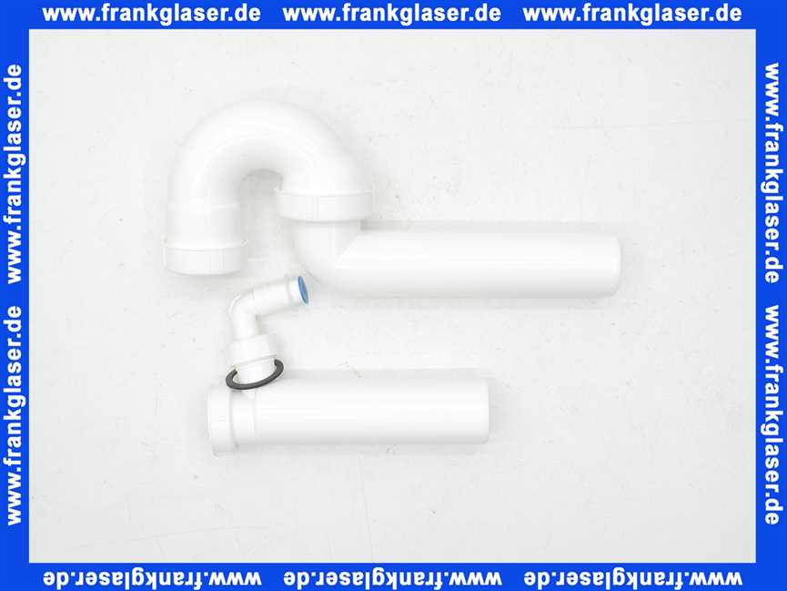 020222 Dallmer Röhren-Siphon 100/1 SL, 1 1/2 x DN 50