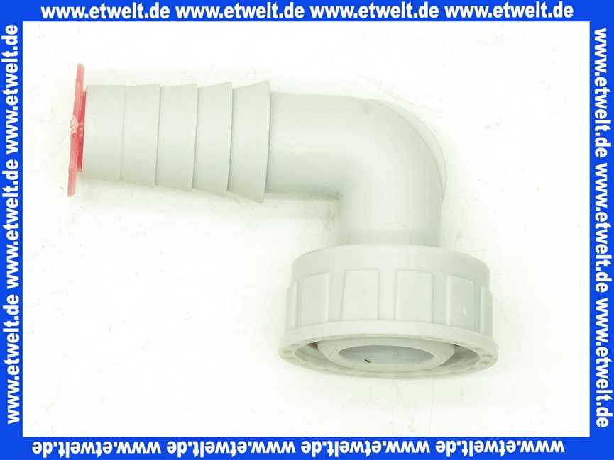 090324 Dallmer Winkelschlauchtülle zu HL 400/405/406, grau, 1