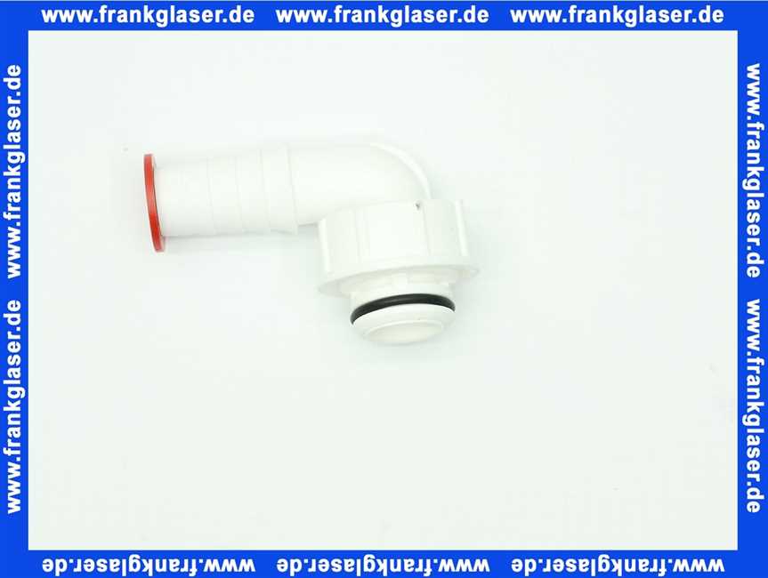 090348 Dallmer Winkelschlauchtülle zu HL 400/405/406, weiß, 1