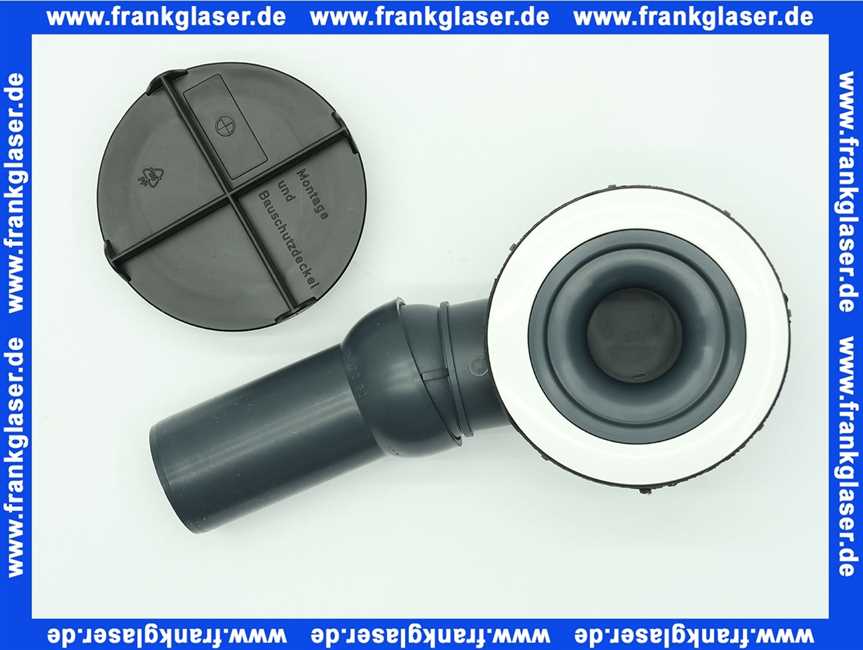 160010 Dallmer Ablaufgehäuse Orio 90mm ohne Haube neu Abgang waagerecht DN 50