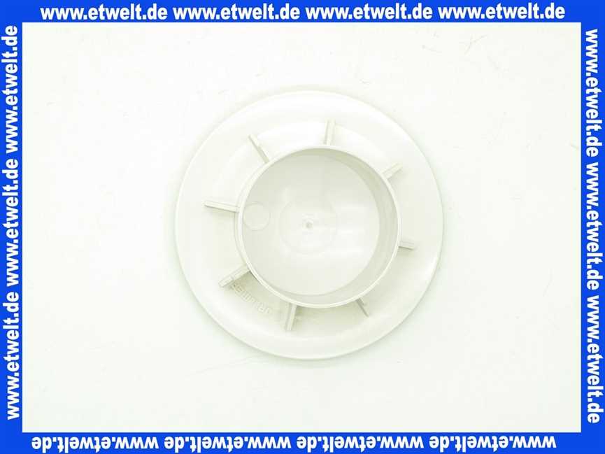 162823 Dallmer Abdeckhaube weiss, zu Orio Siphon