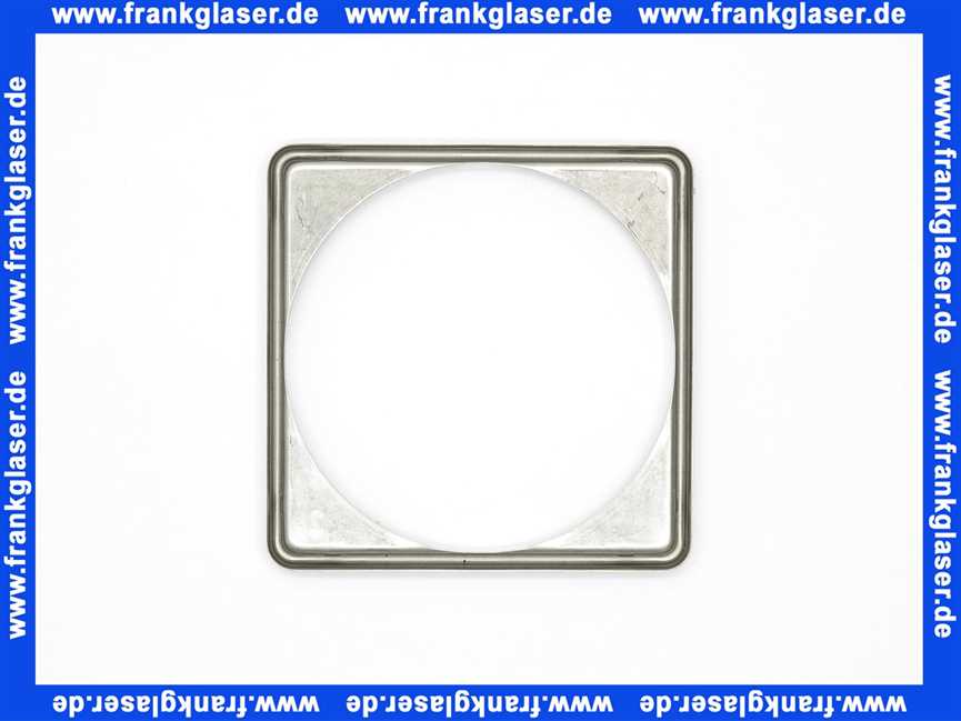 495518 Dallmer RENO-Rahmen Aufsatzrahmen Ausgleichrahmen zu Bodeneinlauf 100x100mm