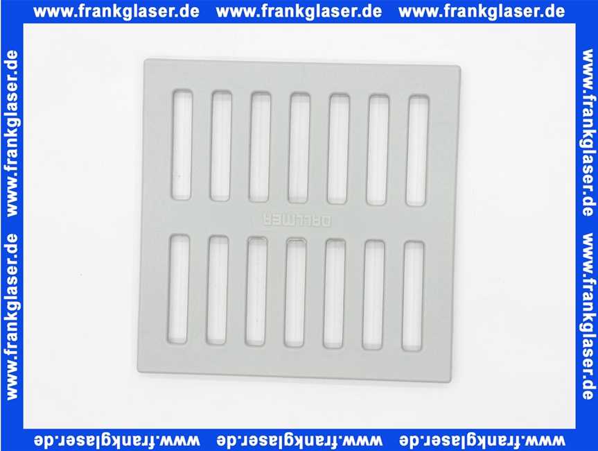 501172 Dallmer Rost K 140, Polyamid, 140 x 140 mm