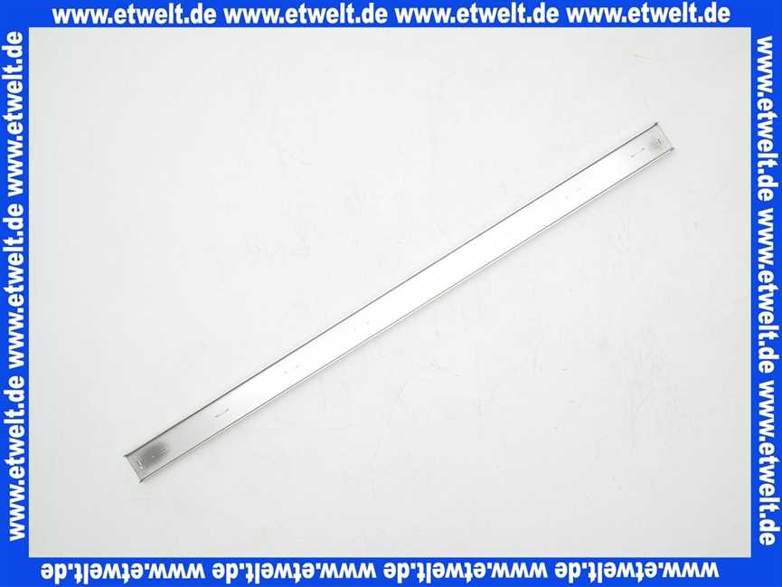 520647 Dallmer Abdeckung CeraLine Design matt, 800 mm