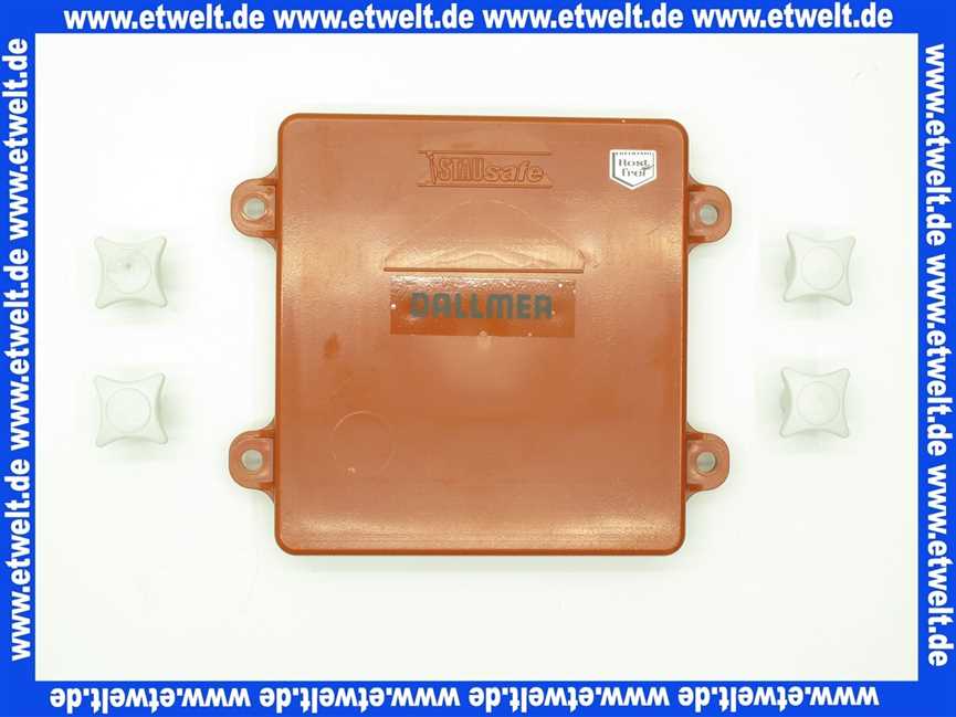 664600 Dallmer Gehäusedeckel 2000 zu Stausafe E DN 100/125