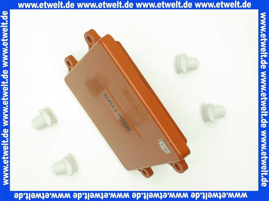 664600 Dallmer Gehäusedeckel 2000 zu Stausafe E DN 100/125