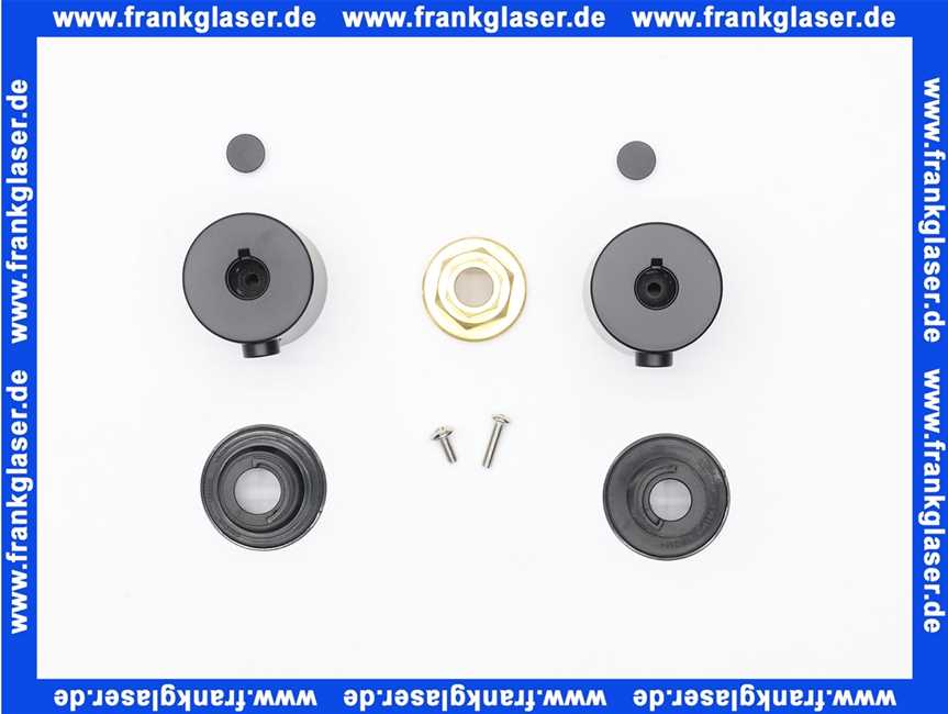 Damixa Reparatur-Set Griffe für Thermixa 500, matt schwarz 0321761