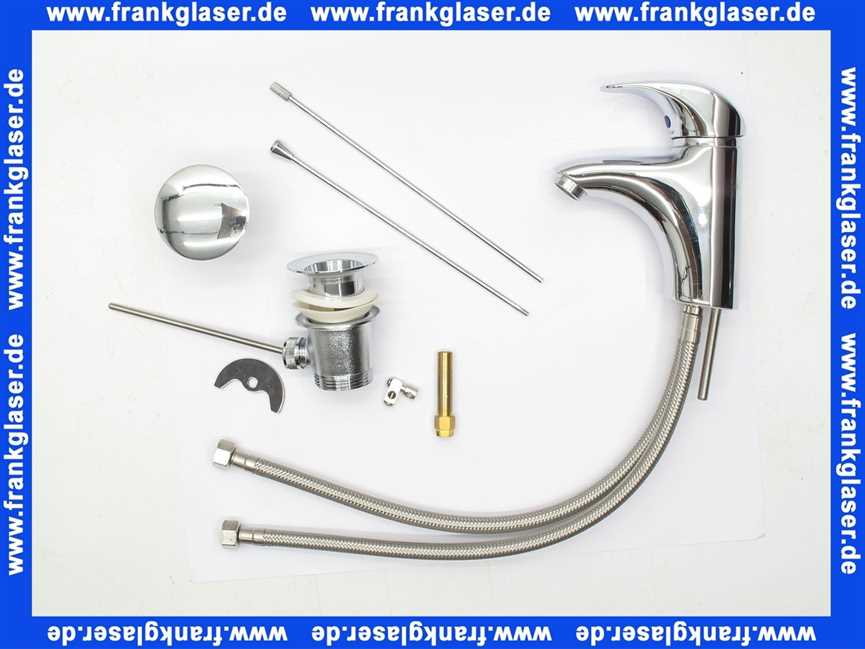 10821.00 Damixa Waschtischarmatur Space inkl. Ablaufgarnitur, Chrom