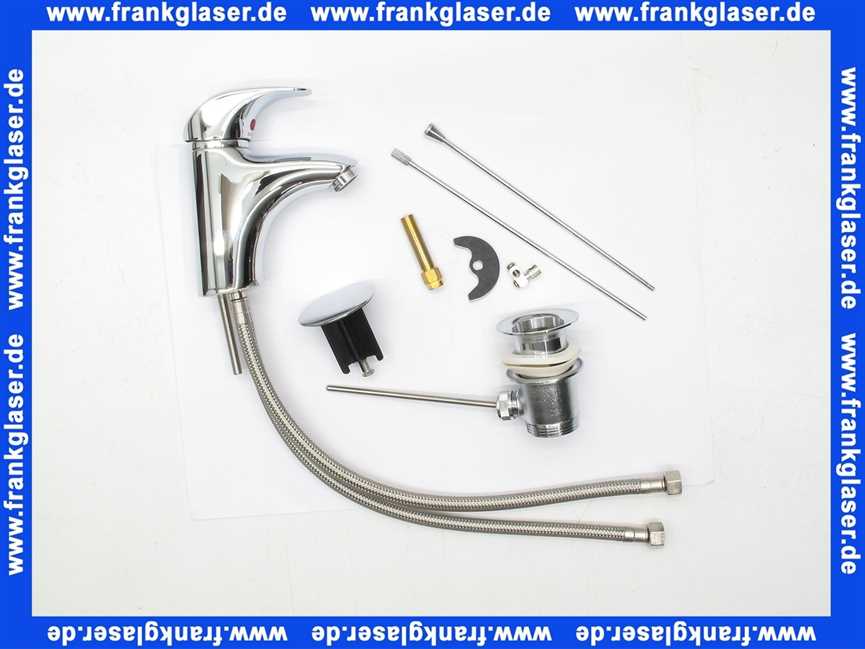 10821.00 Damixa Waschtischarmatur Space inkl. Ablaufgarnitur, Chrom
