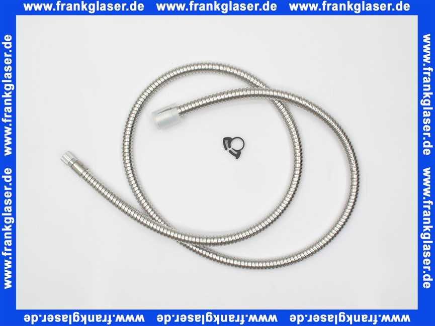 13315.00 Damixa Geschirrbrauseschlauch Schlauch für Serie 50/54/64, Chrom