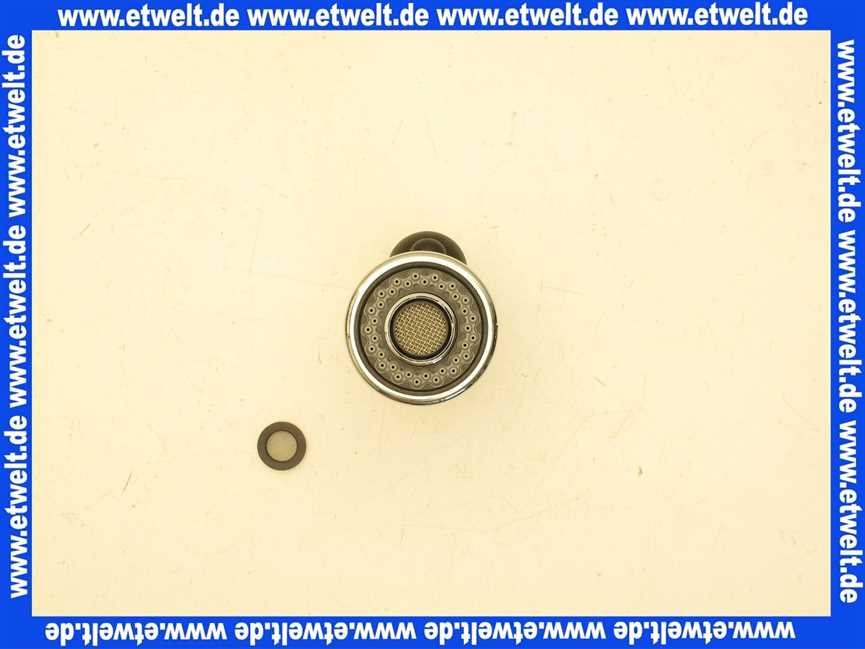 23138 Damixa Brausekopf chrom für Küchenarmatur S14