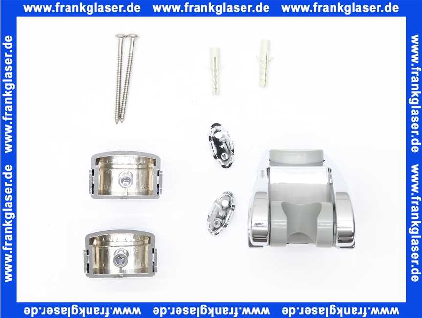 2392000 Damixa Excel Reparatuset mit Brauserutscher für Brausestange verchromt