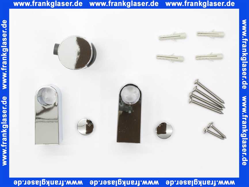 Damixa Rutscher Brausehalter und Befestigungsset zu Brausestange 23923.00