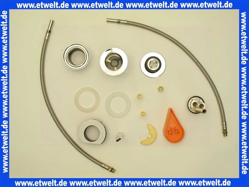48221.00 Damixa ACCESSOIRE X-Change Montagesatz, Waschtischarmaturen. Hinweis: Inkl. Anschlussschläuche 450 mm, Chrom.