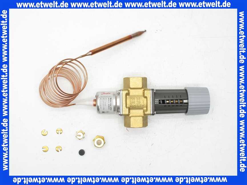 003N0109 Danfoss Temperaturregler AVTA 25 Regelbereich 10 - 80 °C