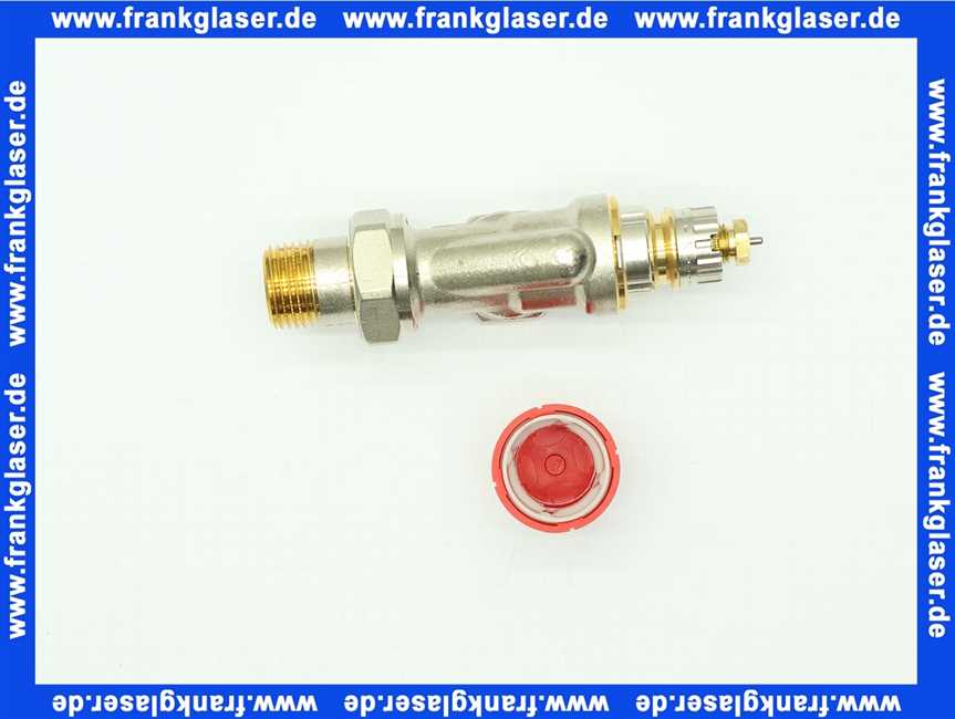 013G0153 Danfoss Ventilgehäuse RA-N 15 R 1/2, UK (Axial), matt vernickelt