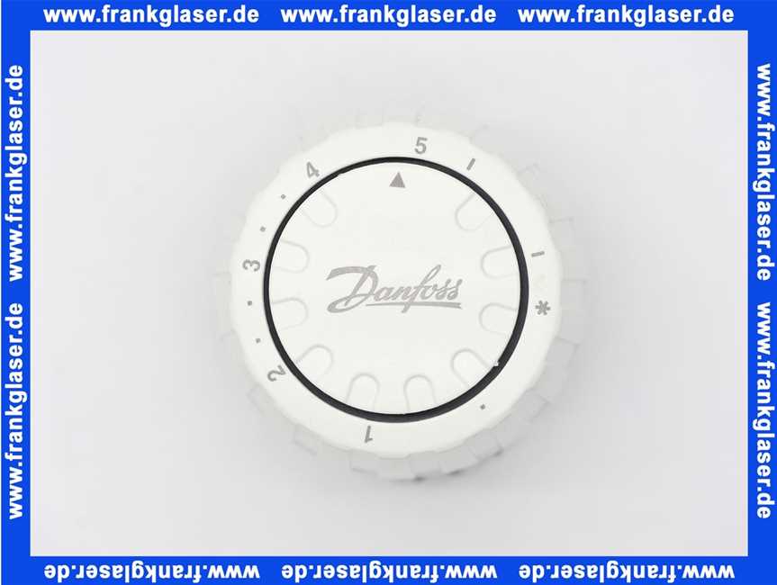 Danfoss Thermostatkopf Aero RA/V gasgefüllt, Serviceelement mit EF 015G4560