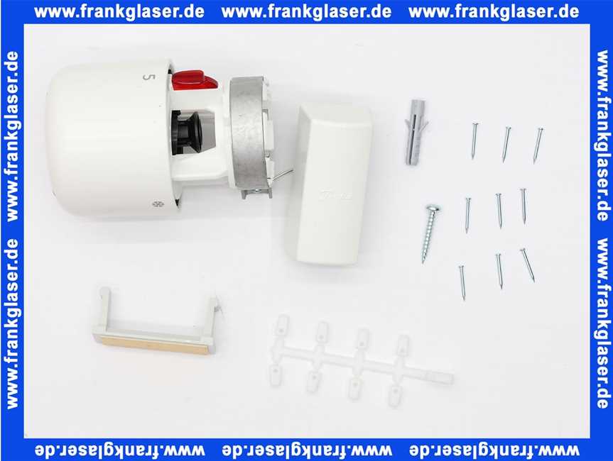 Danfoss Thermostatkopf Aero RA/V gasgefüllt, Serviceelement mit FF 0-2 m 015G4562