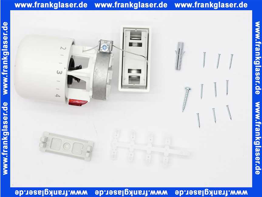 Danfoss Thermostatkopf Aero RA/V gasgefüllt, Serviceelement mit FF 0-2 m 015G4562