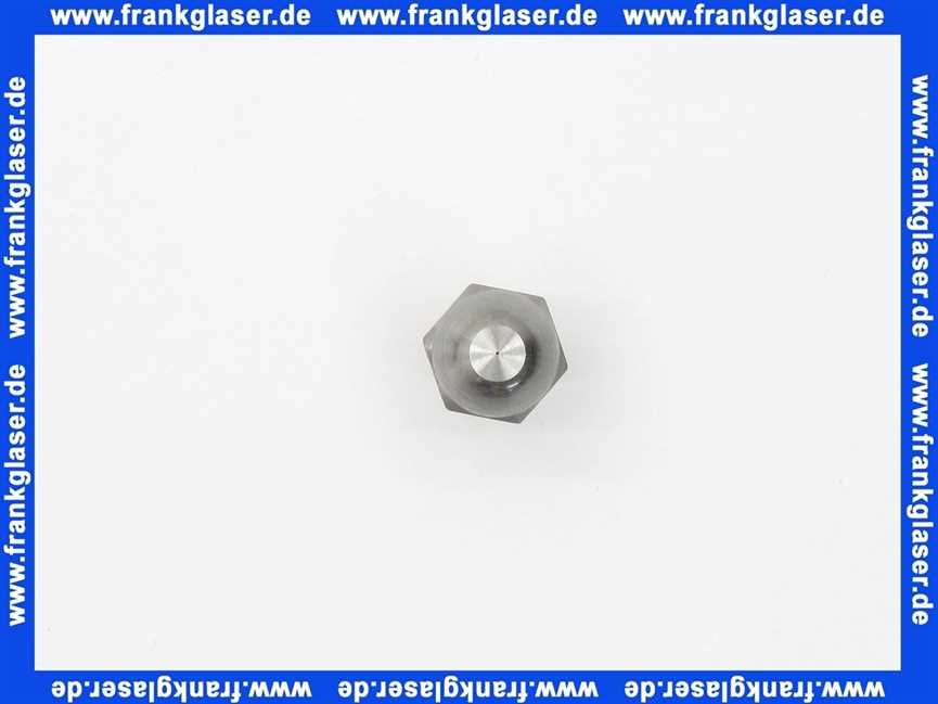 030H6036 Danfoss Öldüse HD 2,50 USgal/h, 60 Grad, Stahldüse