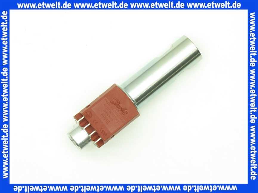 030N6004 Danfoss Ölvorwärmer 30-110 W, 230 V/50Hz Typ FPHE 5, Schaft 18,5 mm D., R 1/8