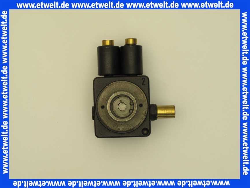 071N2204 Danfoss Ölbrennerpumpe 2-stufig, 2 eingebaute Magnetventile.Öldruck Stufe 1: 7-15 bar, Öldruck Stufe 2: 10-25 bar 230 V, 50/60 Hz, BFP Typ 5