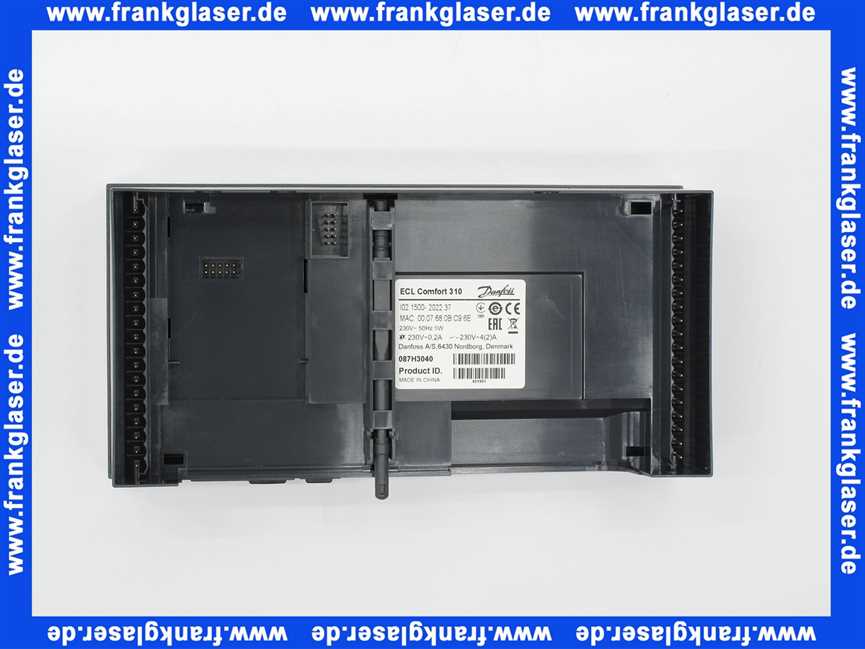 087H3040 Danfoss elektronischer Regler ECL310 ECL Comfort 310, 230 V