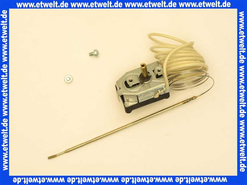 300008934 DeDietrich Rauchgas Thermostat 15-300 Grad