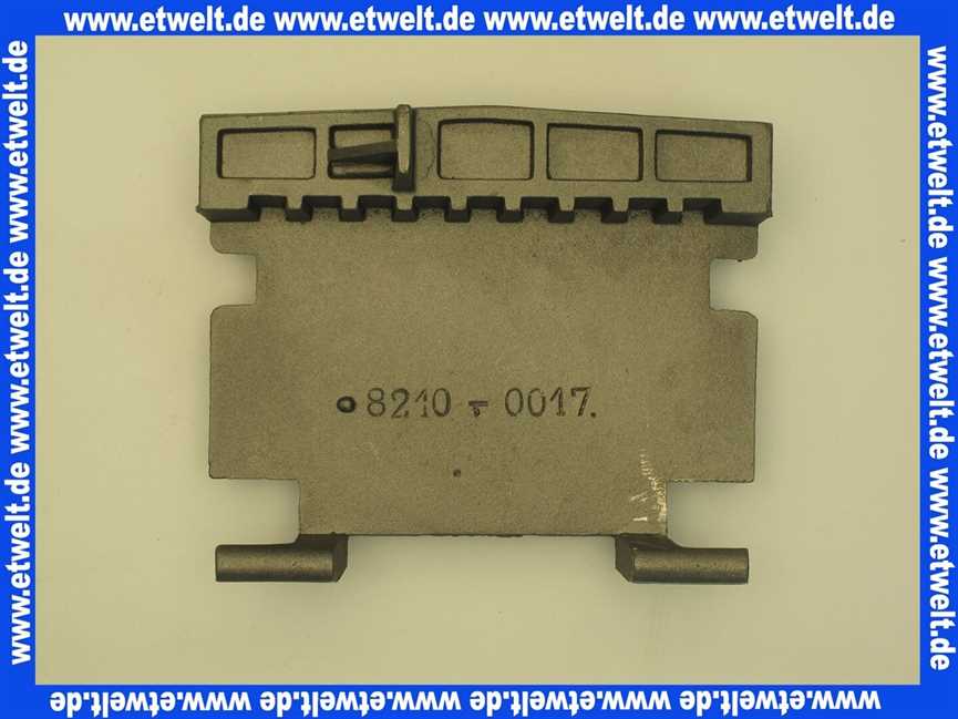 82100017 DeDietrich Oberer Stehrost