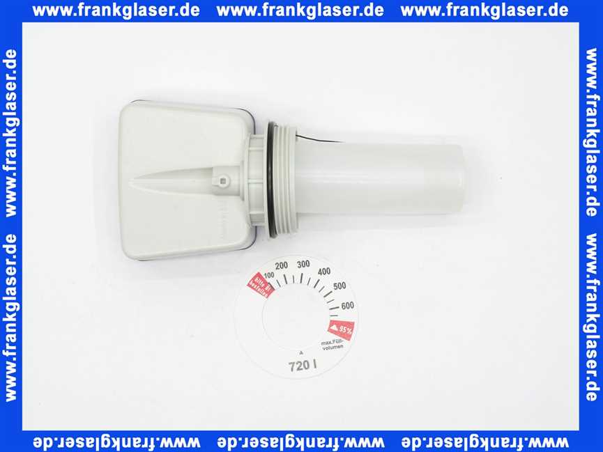 Dehoust Inhaltsanzeiger mit Wechselskala für PE-Kombi 720 und 1000 Liter 62231