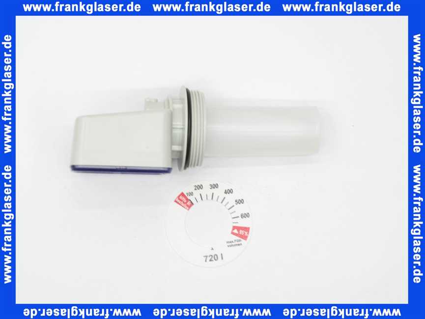 Dehoust Inhaltsanzeiger mit Wechselskala für PE-Kombi 720 und 1000 Liter 62231