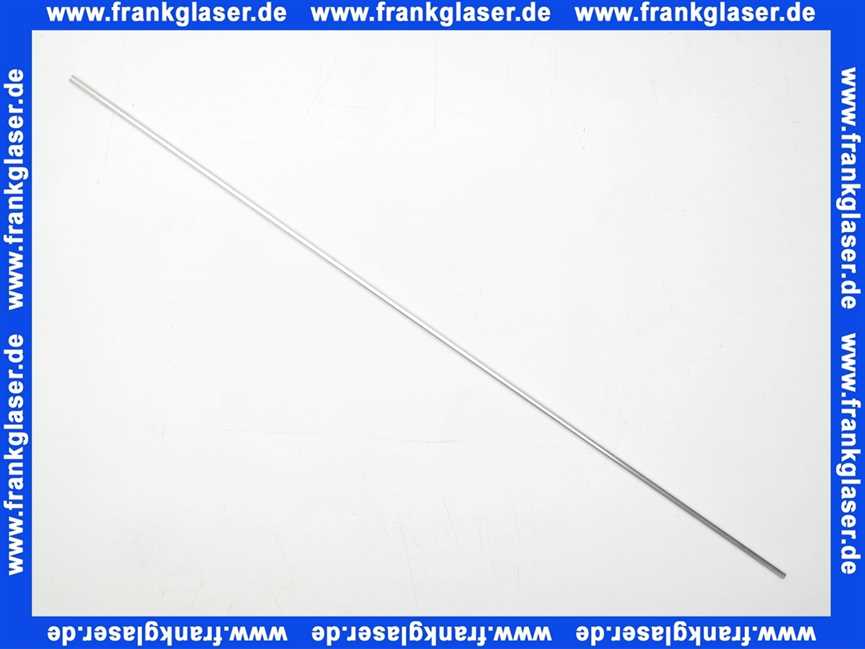 Dehoust Entnahme Alurohr 8x1x812 mm EP/RP für System 1000 79534