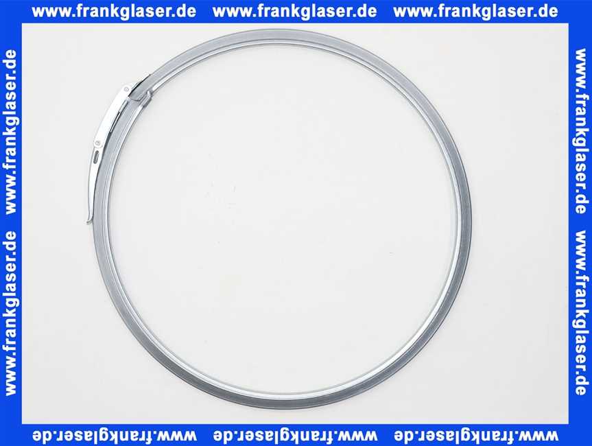 Dehoust Spannring verzinkt für Gartenfass 150-220 Liter Verzinkter Spannring 400 mm zur Befestigung des Deckels am Gartenfass 971373