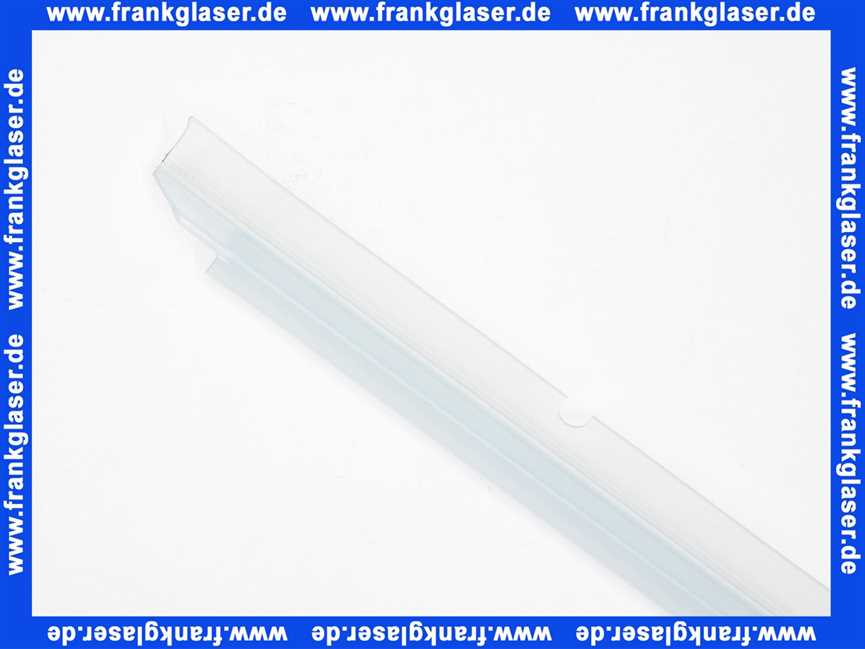 055157087 Derby Top Ablaufprofilsatz rechts für Schwingtür-Enckeinstg., silber matt